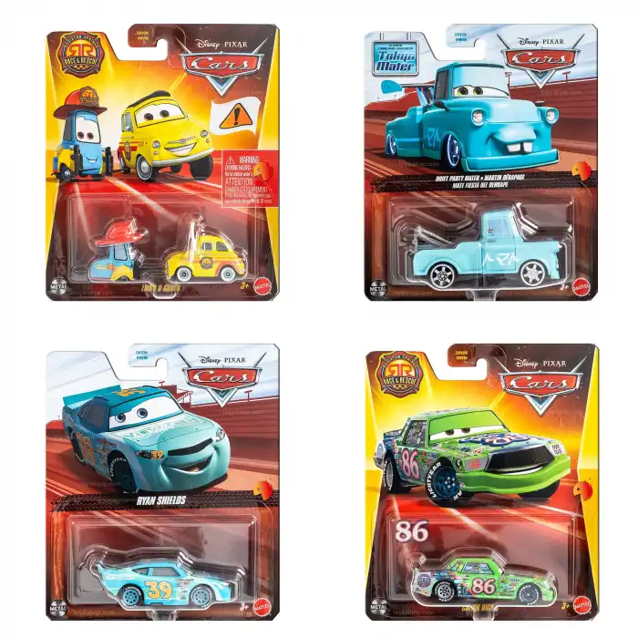 Disney Pixar Cars Tekli Karakter Araçları DXV29 - 96DX 24lü Kutu