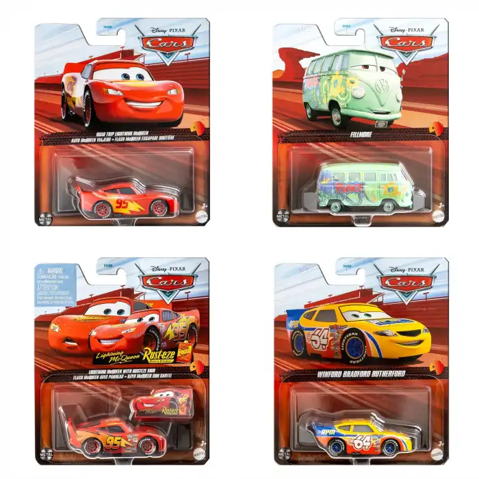 Disney Pixar Cars Tekli Karakter Araçları DXV29 - 96DX 24lü Kutu