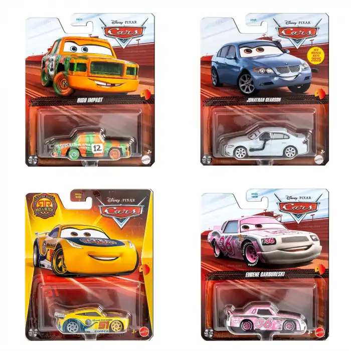 Disney Pixar Cars Tekli Karakter Araçları DXV29 - 96DX 24lü Kutu