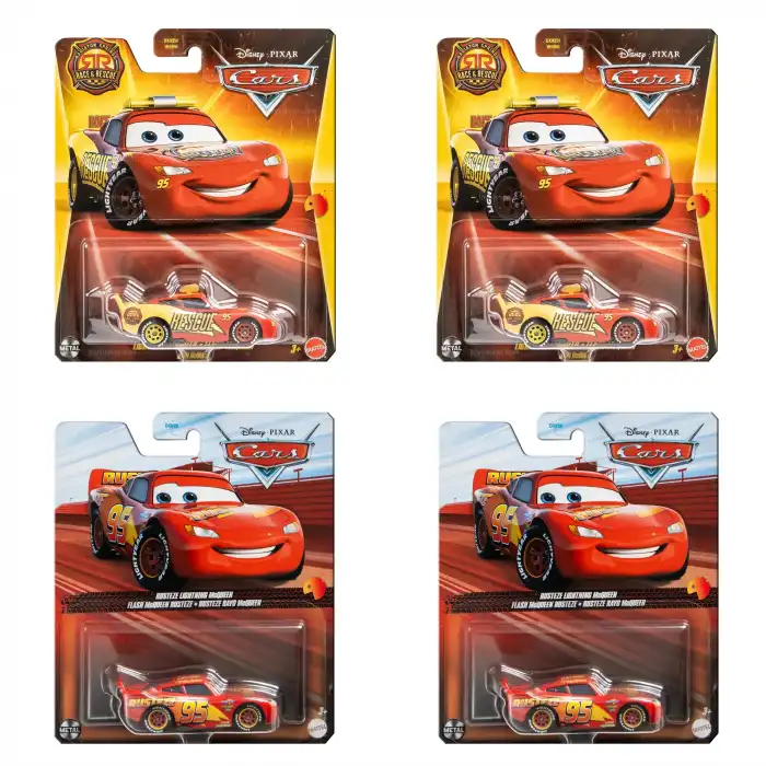 Disney Pixar Cars Tekli Karakter Araçları DXV29 - 96DX 24lü Kutu
