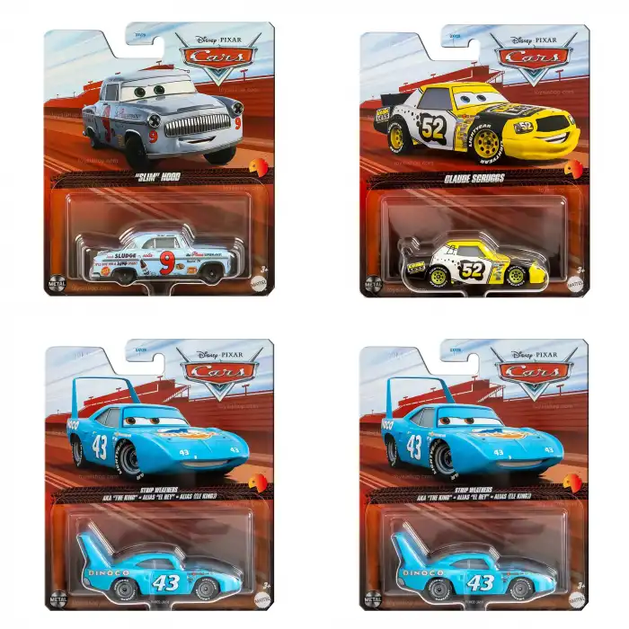 Disney Pixar Cars Tekli Karakter Araçları DXV29 - 96DY 24lü Kutu
