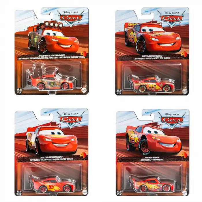 Disney Pixar Cars Tekli Karakter Araçları DXV29 - 96DY 24lü Kutu