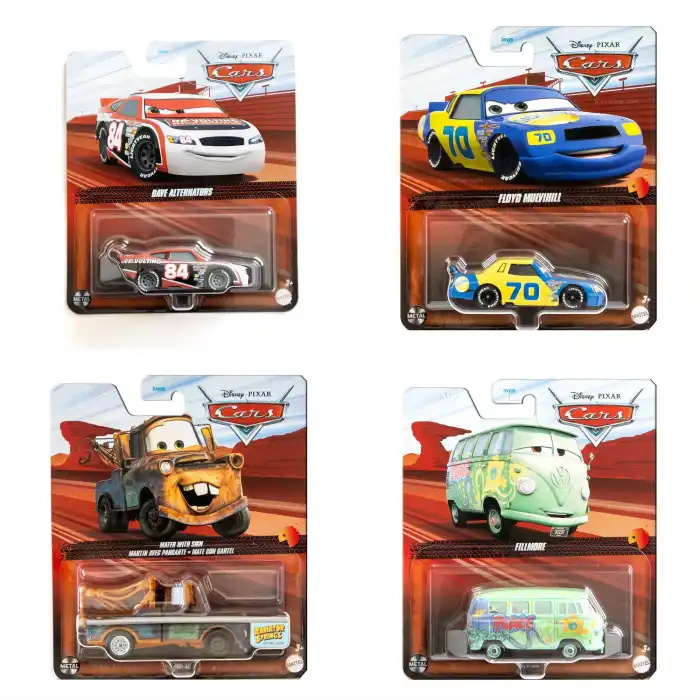 Disney Pixar Cars Tekli Karakter Araçları DXV29 - 96DY 24lü Kutu