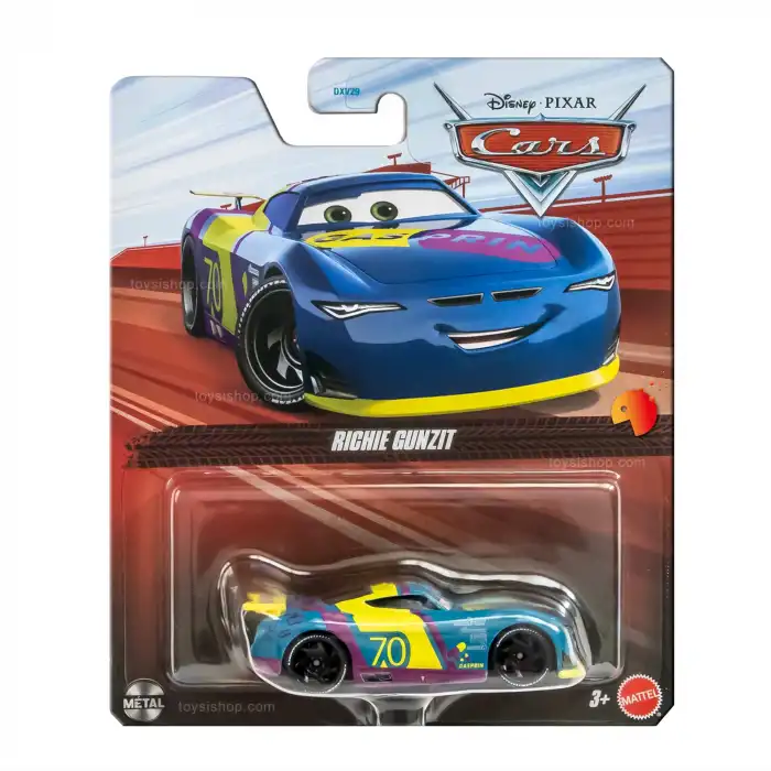 Disney Pixar Cars Tekli Karakter Araçları DXV29 - 96FB 24lü Kutu