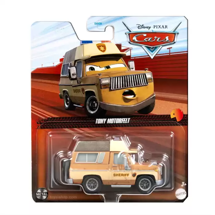 Disney Pixar Cars - Tony Motorfelt , DXV29-HTX96