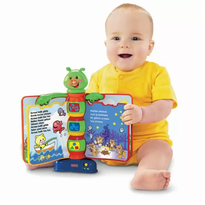 Fisher-Price Eğlen & Öğren Eğitici Masalcı Tırtıl (Türkçe)