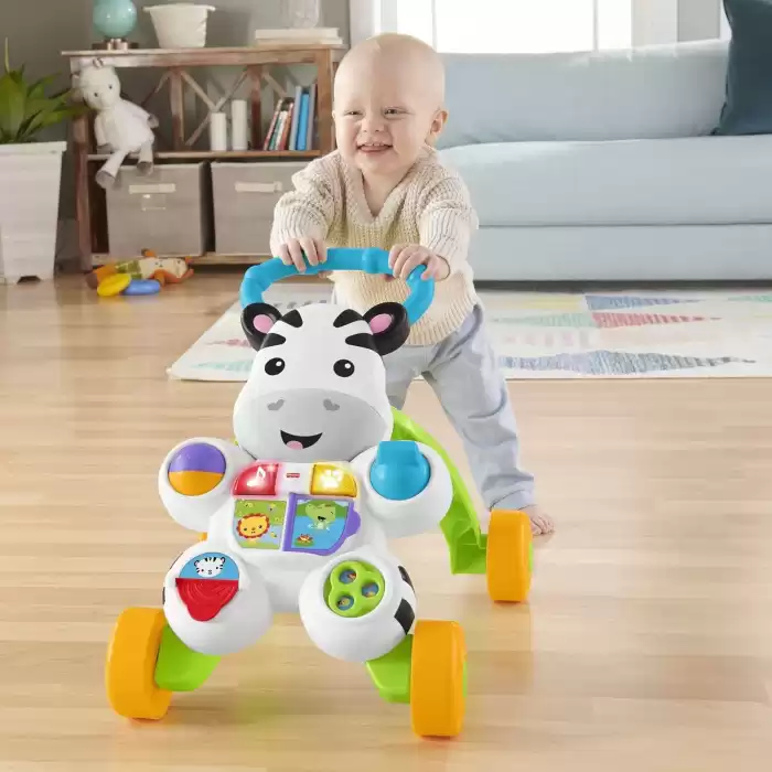 Fisher Price Melodili Zebra Yürüteç, DLD80