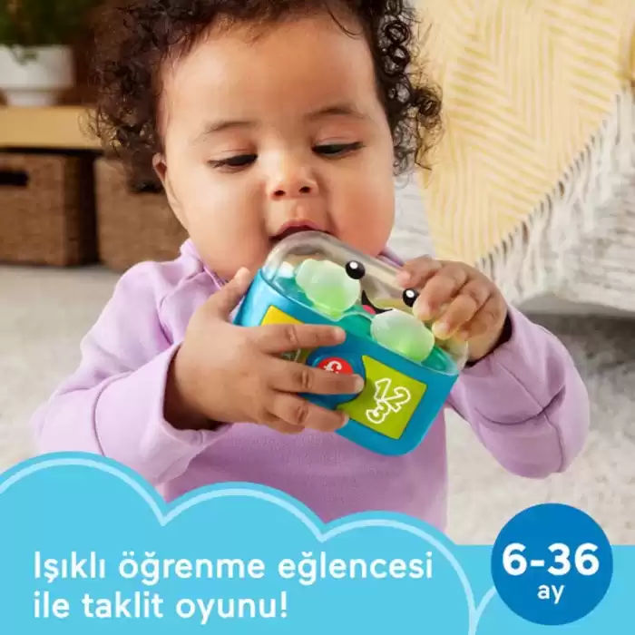 Fisher Price Sesli ve Işıklı Eğlenceli Kulaklıklar, HWY47