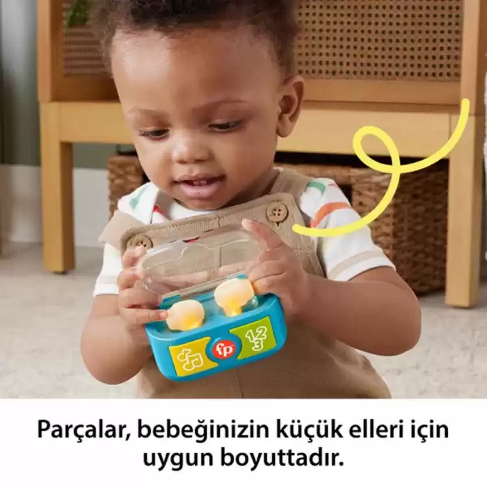 Fisher Price Sesli ve Işıklı Eğlenceli Kulaklıklar, HWY47