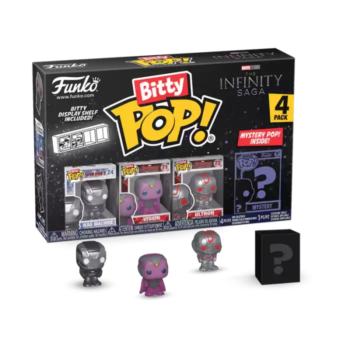 Funko Bitty POP Marvel Iron Man 4lü Paket