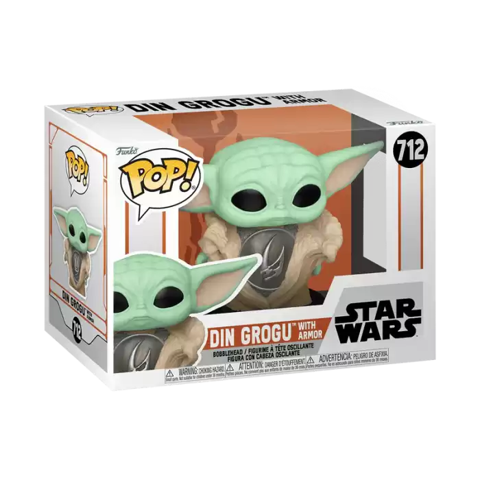 Funko POP Star Wars: The Mandalorian – Grogu (Armor) Funko No: 712