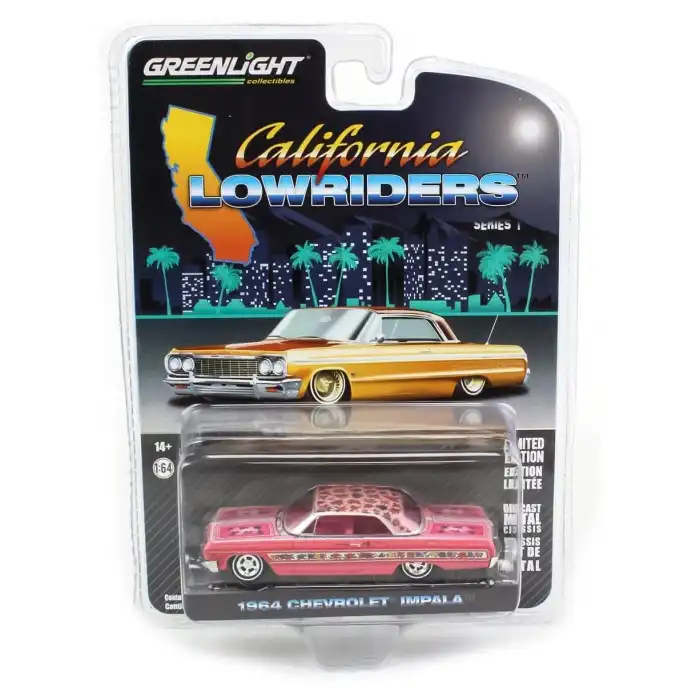 Greenlight 1/64 California Lowriders Series 1 - 1964 Chevrolet Impala -  63010-A