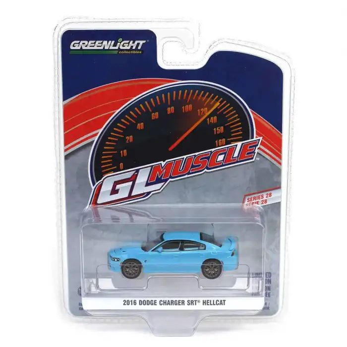 Greenlight 1/64 Muscle Series 28- 2016 Dodge Charger SRT Hellcat 13350-D