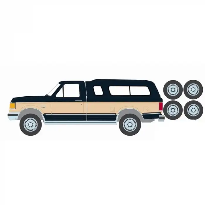 Greenlight 1/64 The Hobby Shop Series 16- 1991 Ford F-150 XLT Lariat 97160-E