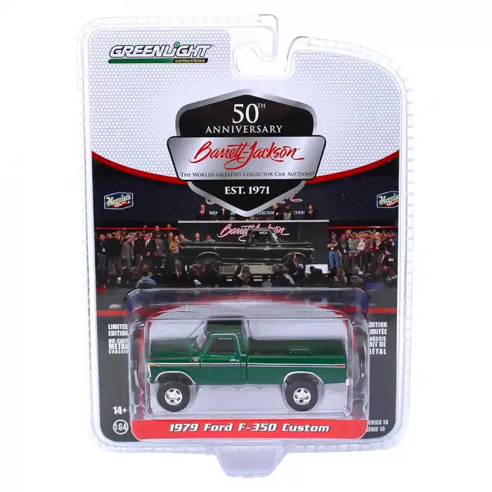 Greenlight 1:64 1979 Ford F-350 Custom Barrett Jackson - 37300-D