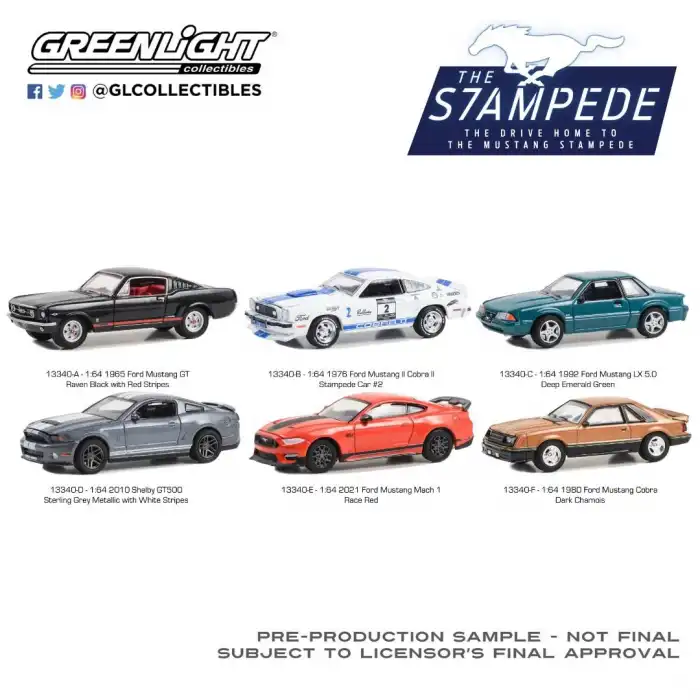 Greenlight 1:64 1980 Ford Mustang Cobra Dark Chamois - 13340-F