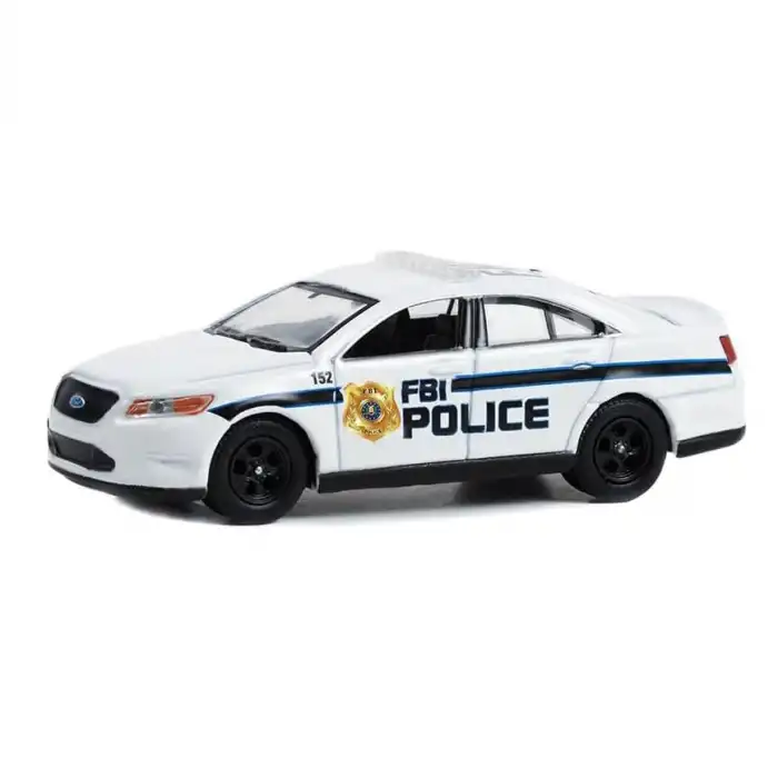 Greenlight 1:64 Hot Pursuit 2013 Ford Police Interceptor Beyaz - 43025-C