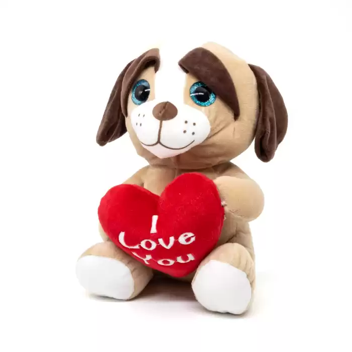 Halley Oyuncak Kalpli Peluş Köpek 25 Cm, 62253