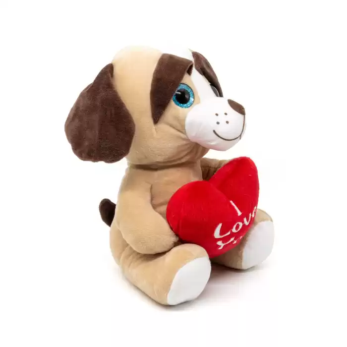 Halley Oyuncak Kalpli Peluş Köpek 25 Cm, 62253