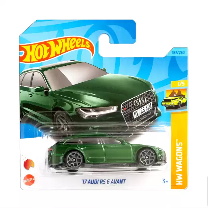 Hot Wheels 17 Audi RS 6 Avant - HW Wagons 187