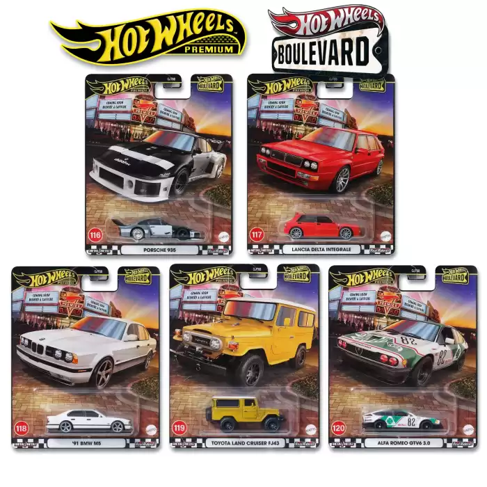 Hot Wheels 2’li Premium Set: 2025 Silhouette & Boulevard Mix 1A