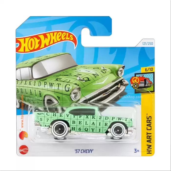 Hot Wheels 57 Chevy - HW Art Cars, 121