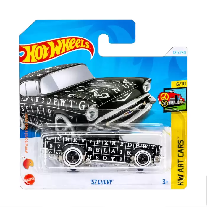 Hot Wheels 57 Chevy - HW Art Cars, 121