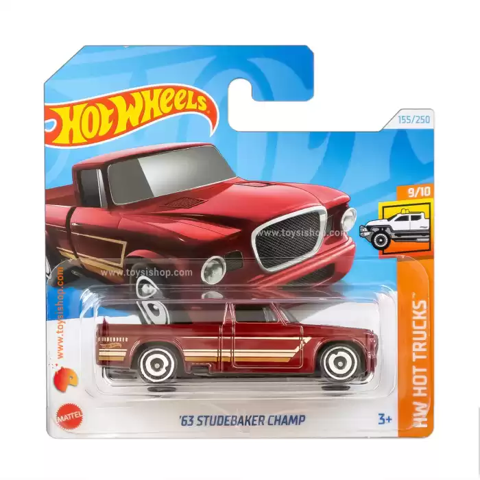 Hot Wheels 63 Studebaker Champ - HW Hot Trucks 155
