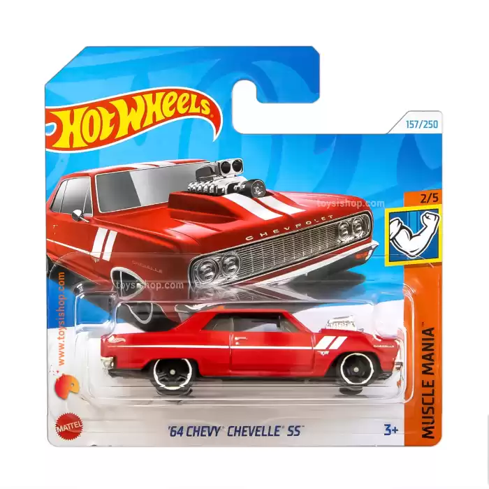 Hot Wheels 64 Chevy Chevelle SS - Muscle Mania 157