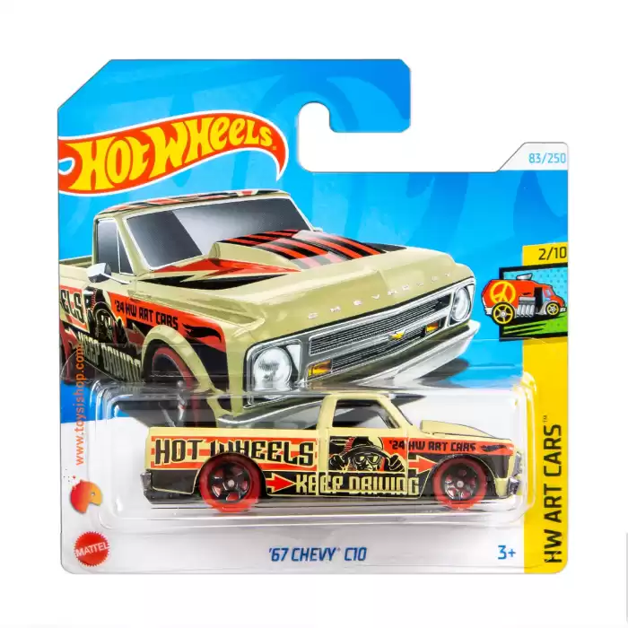 Hot Wheels 67 Chevy C10 - HW Art Cars , 83