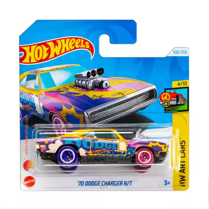 Hot Wheels 70 Dodge Cahrger R/T - HW Art Cars, 108