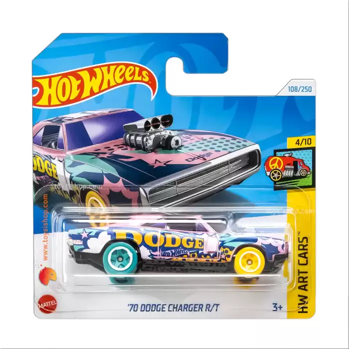 Hot Wheels 70 Dodge Cahrger R/T - HW Art Cars, 108