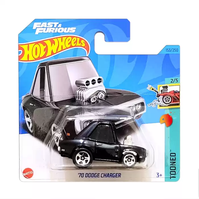 Hot Wheels - 70 Dodge Charger - Tooned - 153