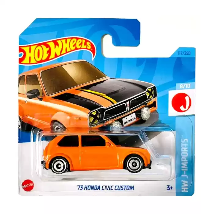 Hot Wheels - 73 Honda Civic Custom - HW J-Imports - 117