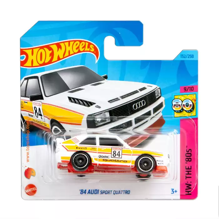 Hot Wheels - 84 Audi Sport Quattro- The 80s - 152