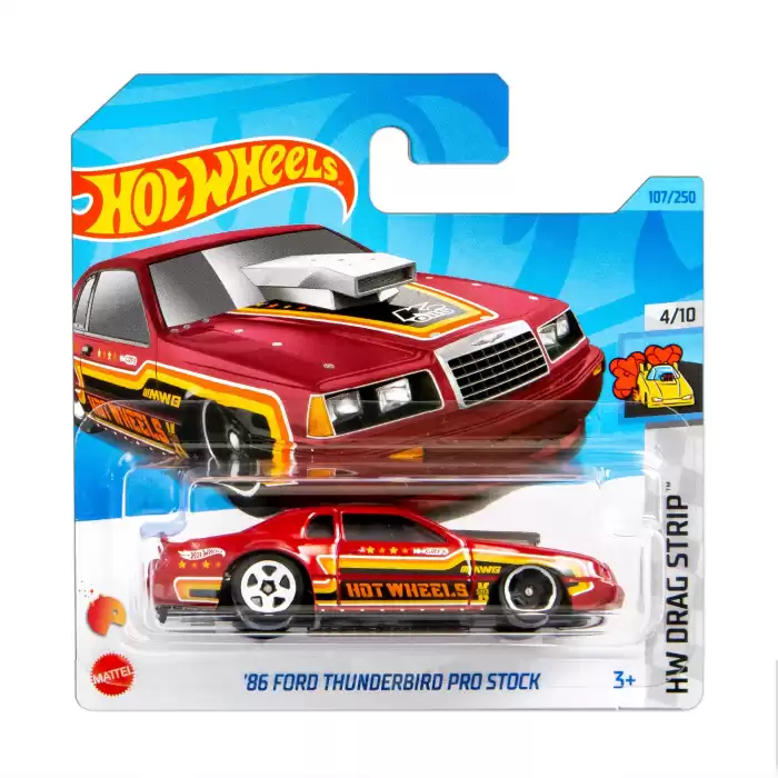 Hot Wheels - 86 Ford Thunderbird Pro Stock HW Drag Strip - 107