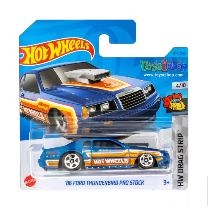 Hot Wheels - 86 Ford Thunderbird Pro Stock HW Drag Strip - 107