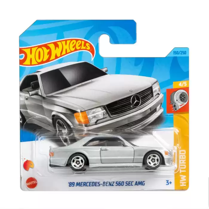 Hot Wheels - 89 Mercedes-Benz 560 Sec AMG - HW Turbo - 150