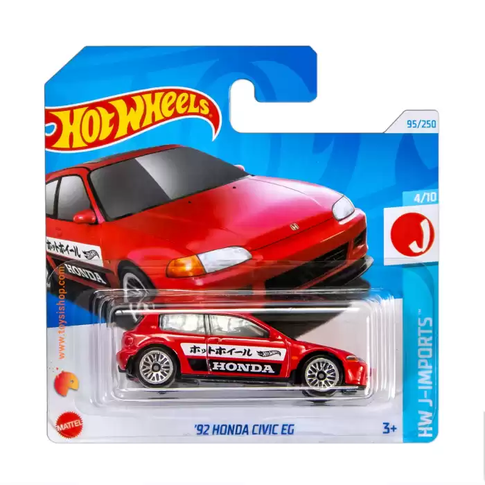 Hot Wheels 92 Honda Civic EG - HW JImports, 95