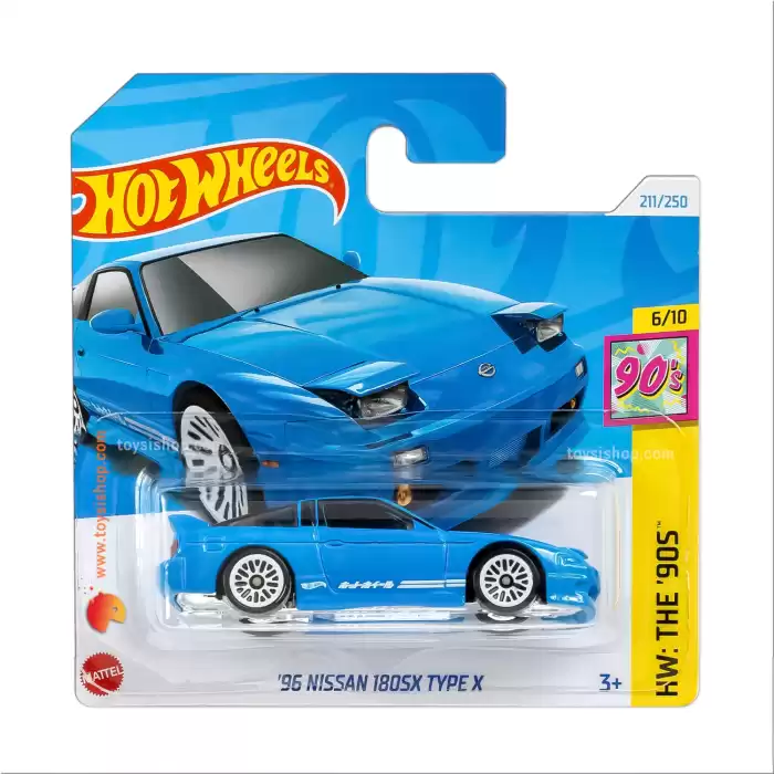 Hot Wheels 96 Nissan 180SX Type X - HW: The 90S - 211