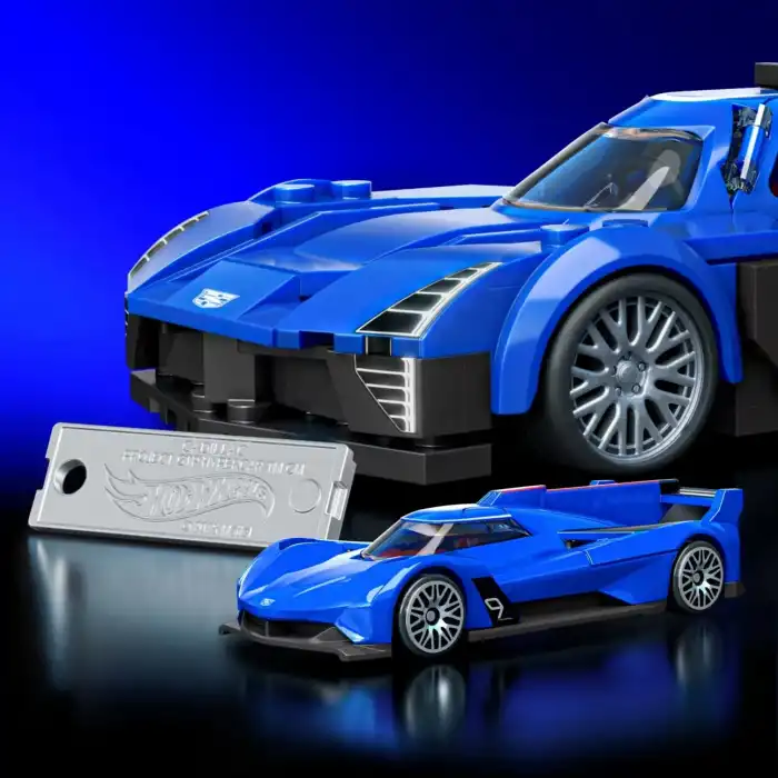Hot Wheels Cadillac Project GTP Hypercar Yapı Oyuncağı Seti (236 Parça)