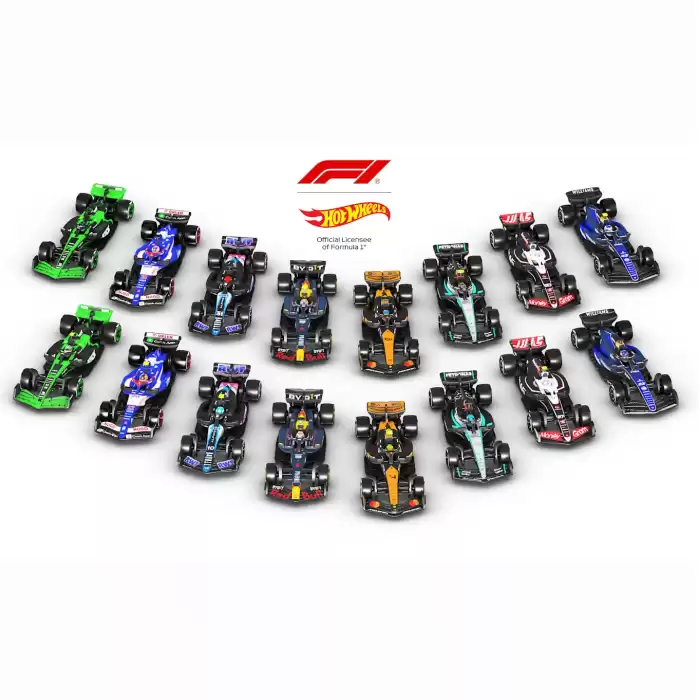 Hot Wheels Formula 1 Temalı Beşli Araç Seti JGF58
