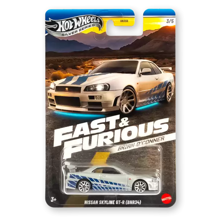 Hot Wheels Fast & Furious Brian OConner Set
