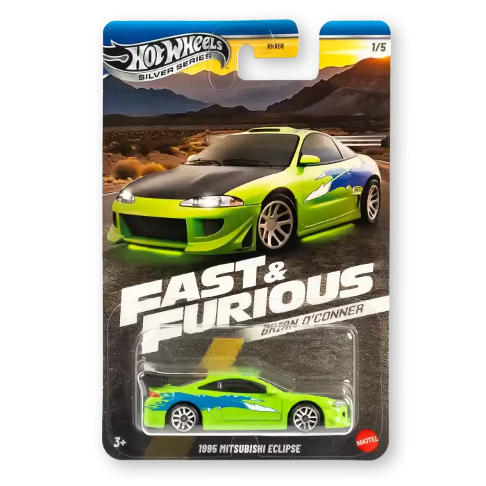 Hot Wheels Fast & Furious Brian OConner Set