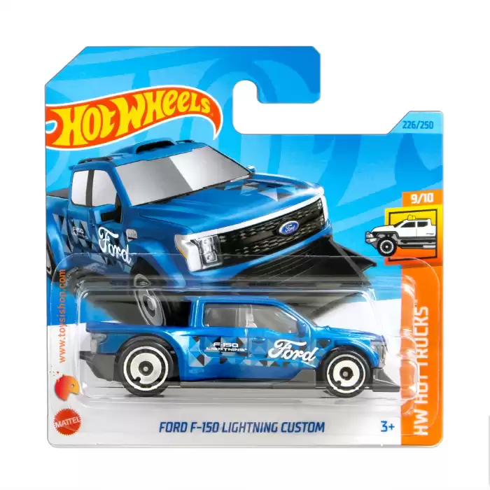 Hot Wheels Ford F-150 Lightning Custom - HW Hot Trucks - 226