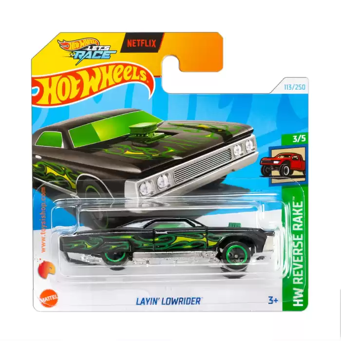 Hot Wheels Layin Lowrider - HW Reverse Rake, 113