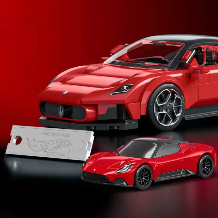 Hot Wheels Maserati Mc20 Yapı Oyuncağı Seti (250 Parça)