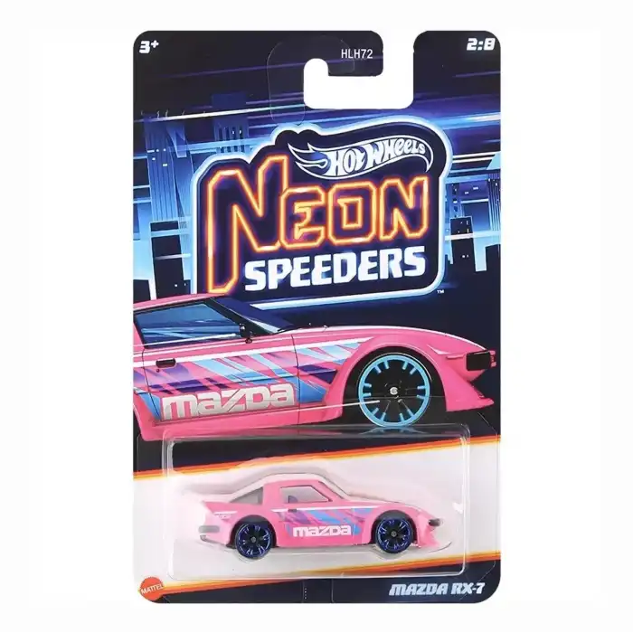 Hot Wheels Neon Speeders Mazda RX-7 HLH72 - 979E
