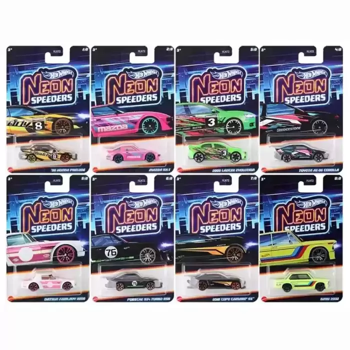 Hot Wheels Neon Speeders Mix 2 HLH72 - 979E