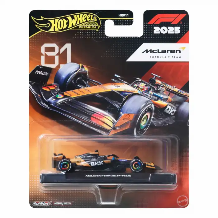 Hot Wheels Premium 2025 Formula 1 - 5 Araçlık Set - HRV11-979J